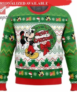 Merry Christmas Mickey Mouses Disney Ugly Christmas Sweater