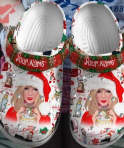 Merry Christmas Taylor Swift 2024 Personalized Crocs Clogs Shoes