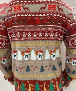 Miller High Life Beer Ugly Christmas Sweater