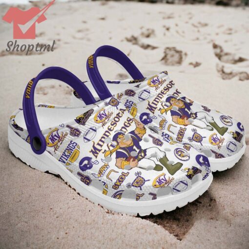 Minnesota Vikings 2024 Custom Name Crocs Clogs