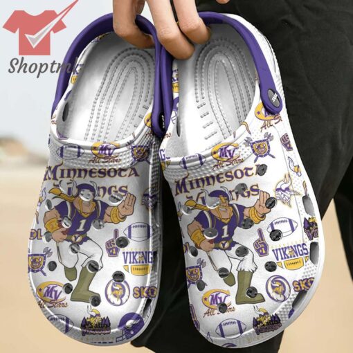 Minnesota Vikings 2024 Custom Name Crocs Clogs