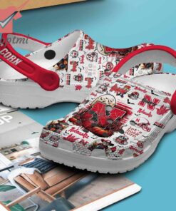 Nebraska Cornhuskers Fear The Corn Crocs Clogs Shoes