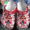 New Orleans Saints gold blooded custom name crocs clogs