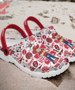 nebraska cornhuskers go big red custom name crocs clogs 2 vemHU