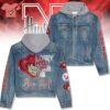 Los Angeles Dodgers Bleed Blue Dream Blue Hooded Denim Jacket