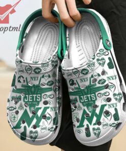 new york jets 2024 custom name crocs clogs 3 foClL