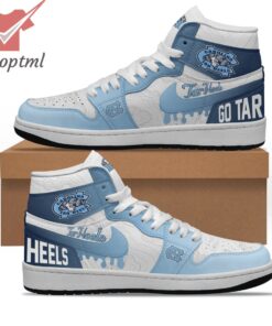 north carolina tar heels go tar heels air jordan high top shoes 2 uBfGg