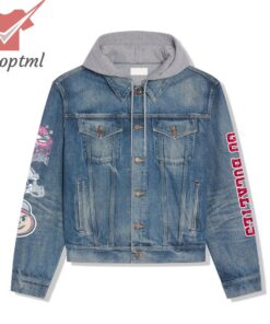 Ohio State Buckeyes They Not Like Us Hooded Denim Jacket