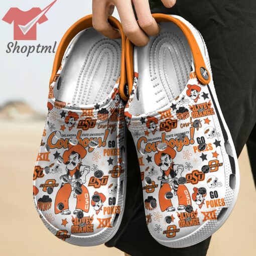 Oklahoma State Cowboys 2024 custom name crocs clogs