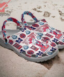 Ole Miss Rebels Hotty Toddy Custom Name Crocs Clogs