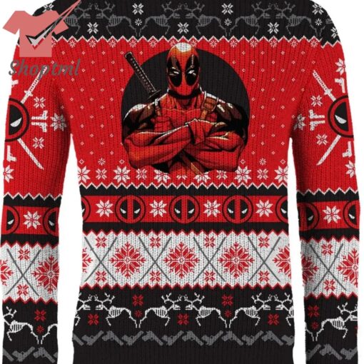 Once Upon A Deadpool Ugly Christmas Sweater