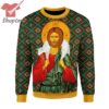 Maria And Jesus In Orthodox Ugly Christmas Sweater