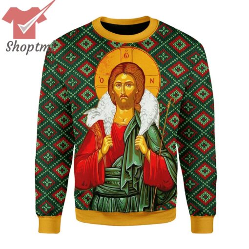 Orthodox Jesus Christ Ugly Christmas Sweater