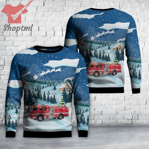 Oxnard California Oxnard Fire Department Christmas Ugly Sweater