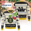 Grinch x US Space Force Custom Name Ugly Christmas Sweater