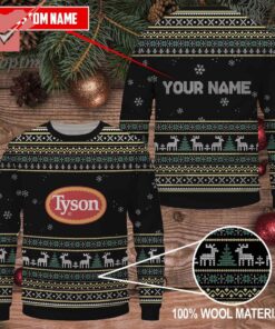 Personalized Tyson Foods Ugly Christmas Sweater