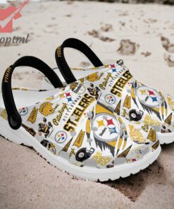 pittsburgh steelers 2024 custom name crocs clogs 2 SmzCa