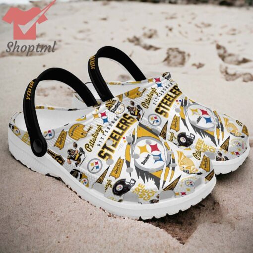 Pittsburgh Steelers 2024 Custom Name Crocs Clogs