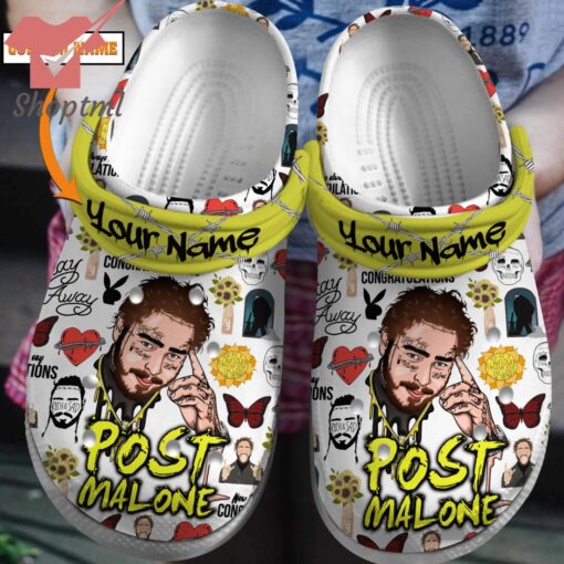 Post Malone Personalized Crocs Clogs Shoes