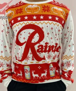 rainier beer ugly christmas sweater 4 Xix0x