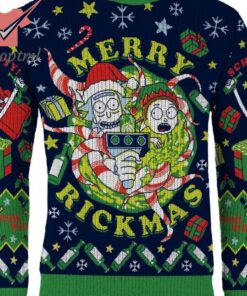 Rick and Morty Merry Rickmas Ugly Christmas Sweater