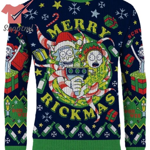 Rick and Morty Merry Rickmas Ugly Christmas Sweater