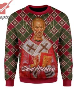 Saint Nicholas Ugly Christmas Sweater