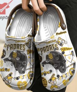 san diego padres mlb custom name crocs clogs shoes 3 vF0Rw