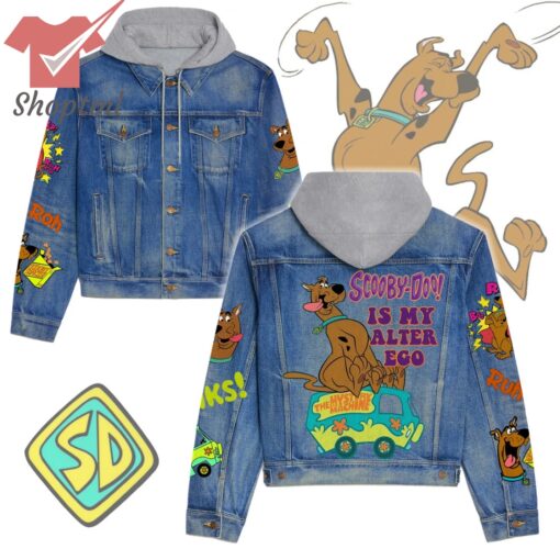 Scooby-Doo Is My Alter Ego Hooded Denim Jacket