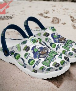 Seattle Seahawks 2024 Custom Name Crocs Clogs