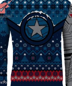 Star Of Bucky Ugly Christmas Sweater