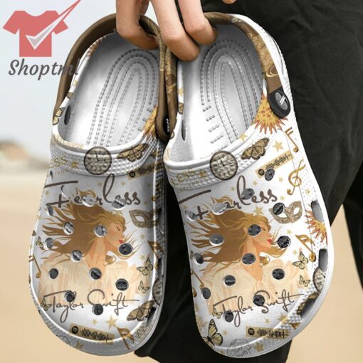 Taylor Swift Fearless Custom Name Crocs Clogs