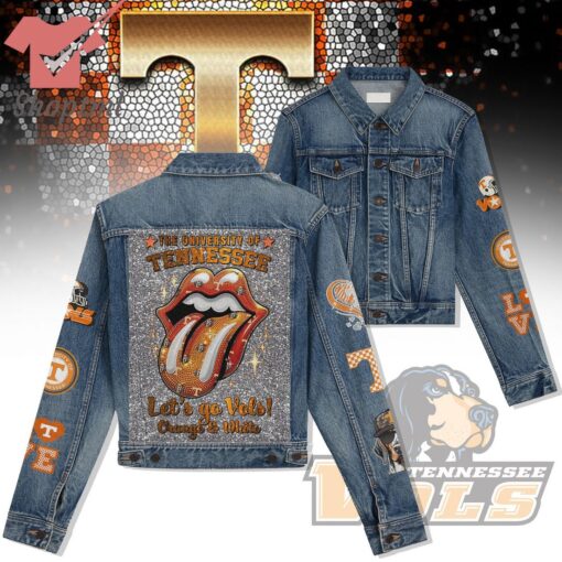 Tennessee Volunteers Let’s Go Vols Hooded Denim Jacket