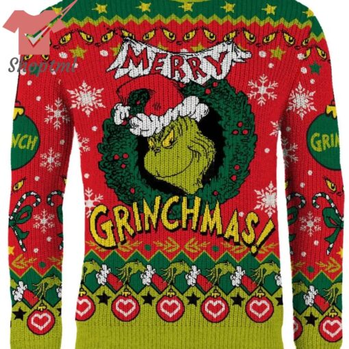 The Grinch Merry Grinchmas Ugly Christmas Sweater