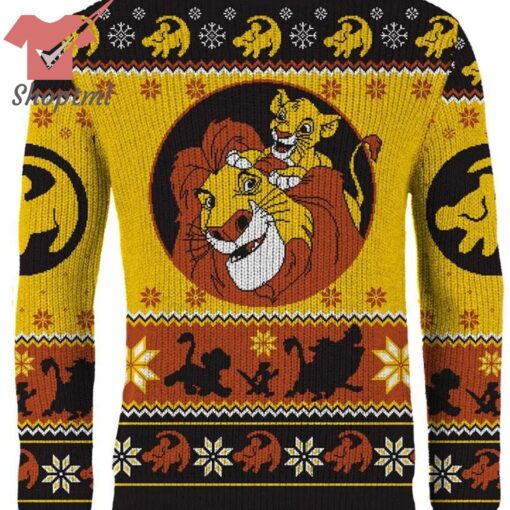 The Lion King Hakuna Holidays Ugly Christmas Sweater