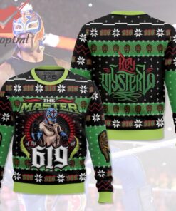 The Master Of The 619 Rey Mysterio Ugly Christmas Sweater