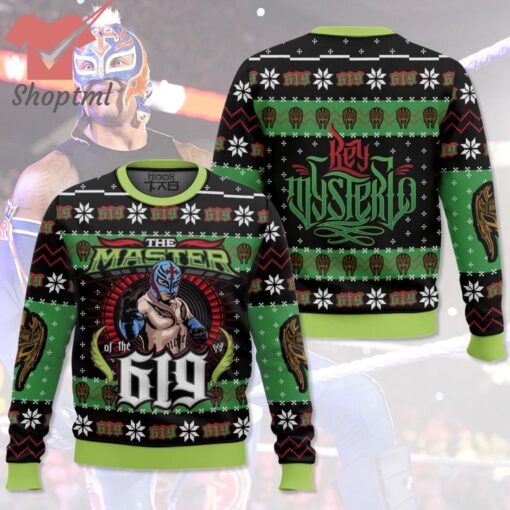 The Master Of The 619 Rey Mysterio Ugly Christmas Sweater