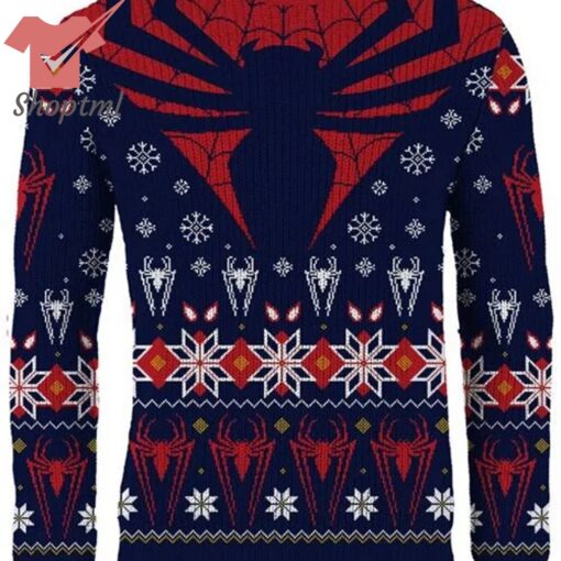 Tis The Season To Be Spidey Ugly Christmas Sweater