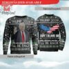 Trump 2024 Make America Great Again Ugly Christmas Sweater