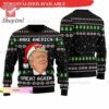 Trump 2024 I’ll Back Don’t Blame Me Ugly Christmas Sweater