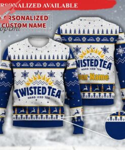 Twisted Tea Hard Ice Tea Ugly Christmas Sweater