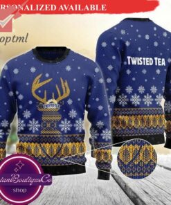 Twisted Tea Ugly Christmas Sweater