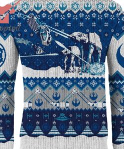 Walking In An AT-AT Wonderland Ugly Christmas Sweater