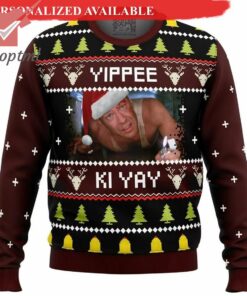 Yippee Ki Yay Ugly Christmas Sweater