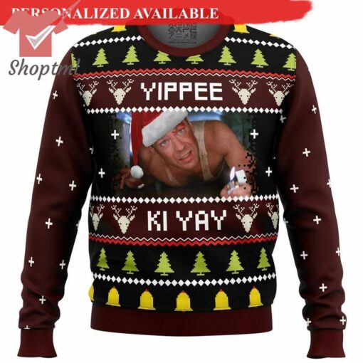 Yippee Ki Yay Ugly Christmas Sweater