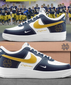 Notre Dame Fighting 2024 Personalized Nike Air Force 1 Sneaker