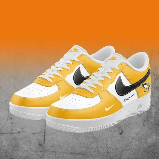 Personalized Pittsburgh Penguins Nike Air Force 1 Sneaker