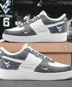 NHL West Virginia football custom name air force 1 sneaker