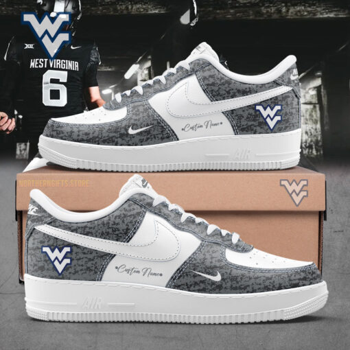 NHL West Virginia football custom name air force 1 sneaker