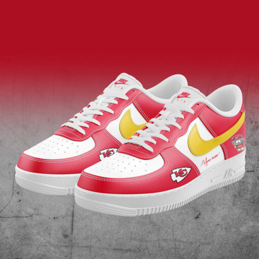 Kansas City Chiefs x Hello Kitty 2024 Personalized Nike Air Force 1 Sneaker